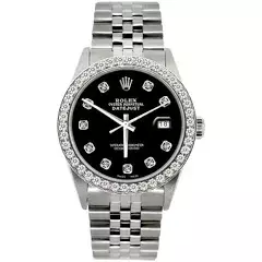silver and black designer watch - Google Search