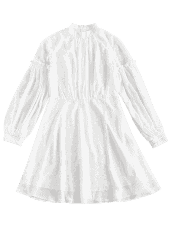 zaful white dress