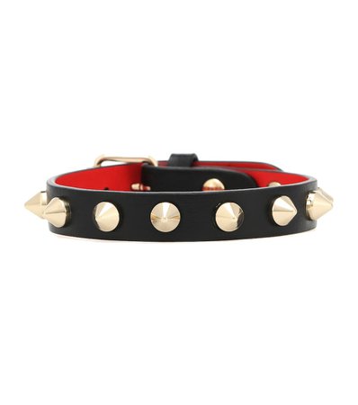 Christian Louboutin Loubilink Leather Bracelet