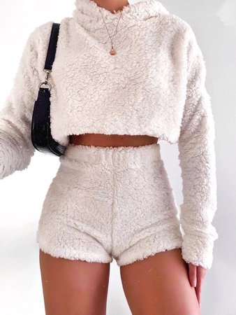 fuzzy outfit