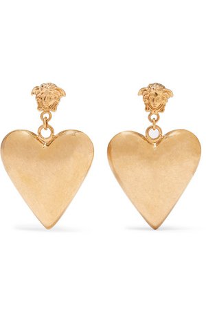 Versace | Gold-tone earrings | NET-A-PORTER.COM