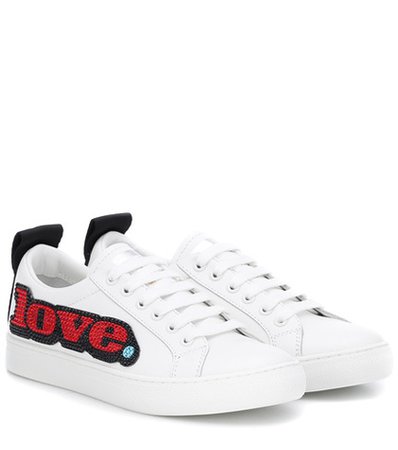 Love Embellished Empire sneakers