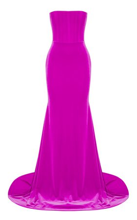 Payson Velvet Strapless Gown by Alex Perry | Moda Operandi