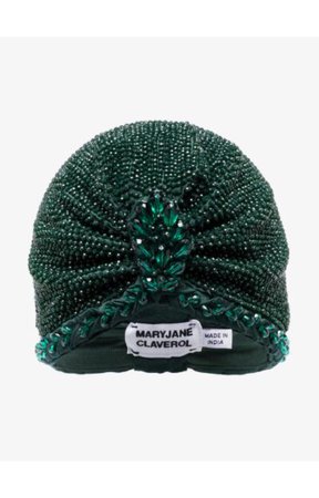 Emerald Green Turban - Mary Jane Claverol