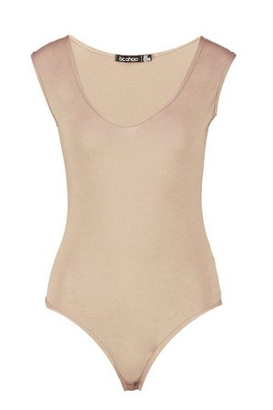 Basic Sleeveless Bodysuit | boohoo