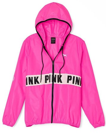 pink jacket