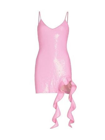 Shop David Koma Sequined Bow Minidress | Saks Fifth Avenue