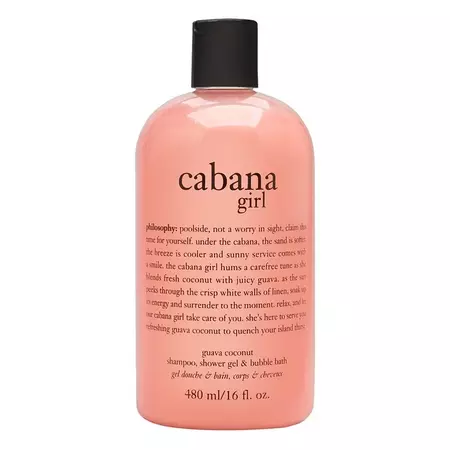 Philosophy Cabana Girl 16.0 oz Shampoo, Shower Gel & Bubble Bath - Walmart.com