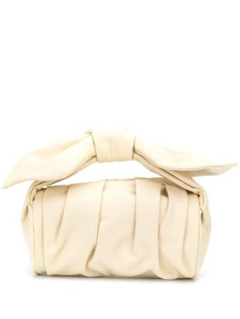 cream leather knot bag - Google Search