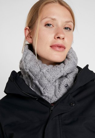 Roxy COLLAR - tube scarf - heather gray - Zalando.de