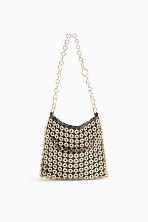 SURPRISE Gold Chain Shoulder Bag | Topshop