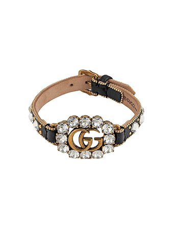 Gucci Leather bracelet with Double G £440 - Shop Online. Same Day Delivery in London
