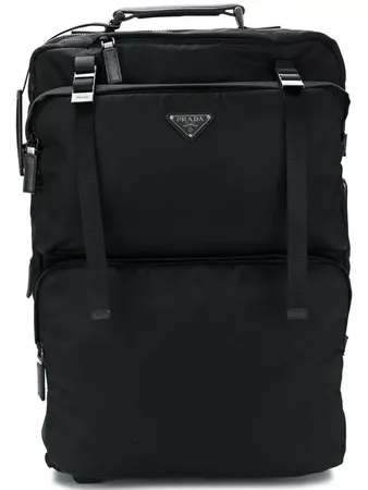 Prada logo trolley travel bag $2,490 - Buy AW18 Online - Fast Global Delivery, Price