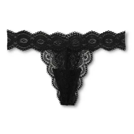 Women's All Over Lace Thong - Gilligan & O'Malley : Target