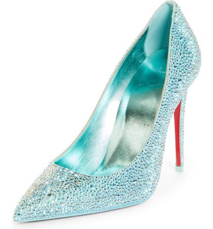 Christian Louboutin Kate Strass Pointed Toe Pump | Nordstrom