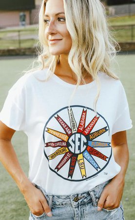 charlie southern: sec pinwheel rocker t shirt – ShopRiffraff.com