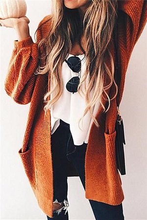 Ginger Knit Cardigan Outfit