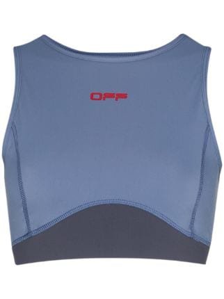 Off-White Active logo-print sports bra