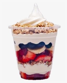*clipped by @luci-her* Blueberry Strawberry Parfait