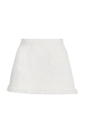 Giambattista Valli, Tweed Mini Skirt