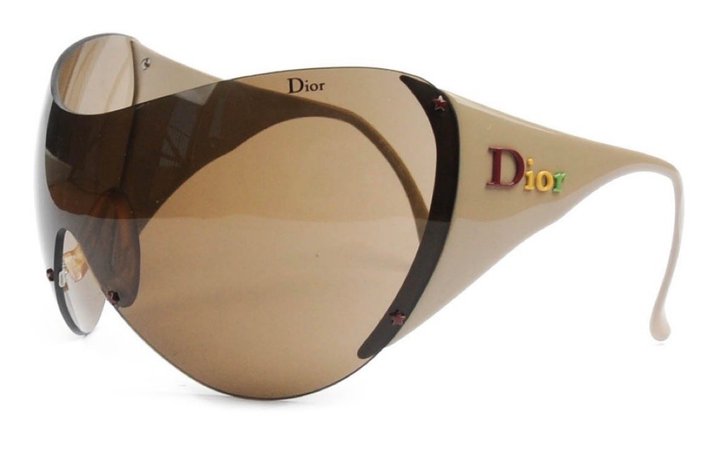Dior: Tan Ski Sport Sunglasses (2001)