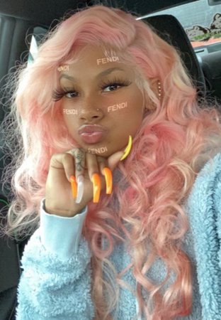 pink lace front💘