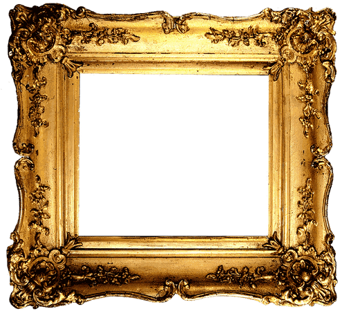 Gold Frame PNG Image | PNG All