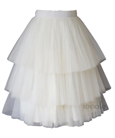 Off white cupcake skirt,3 layer tulle skirt, birthday skirt, bridesmaid dress