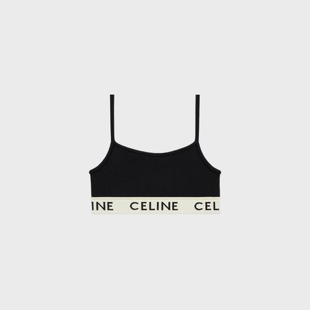 celine black bra