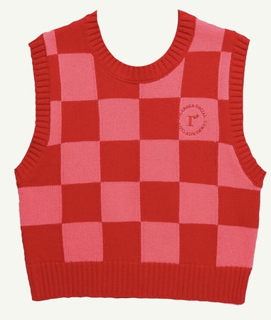 rolarola checkerboard vest