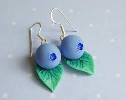 blueberry earrings - Google Search