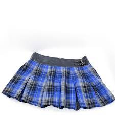black and blue plaid skirt - Google Search
