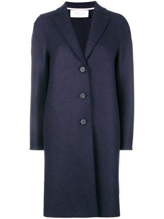 Harris Wharf London single breasted coat