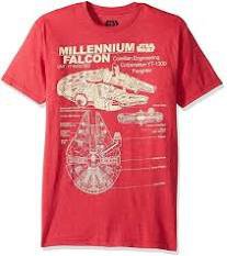 millennium falcon shirt red - Google Search