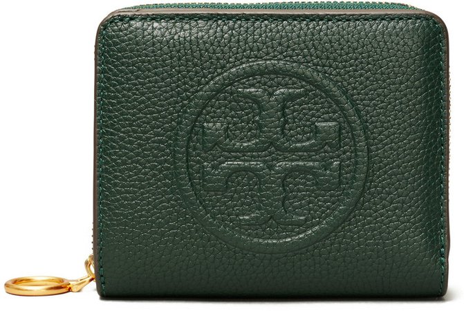 Perry Embossed Leather Bifold Wallet