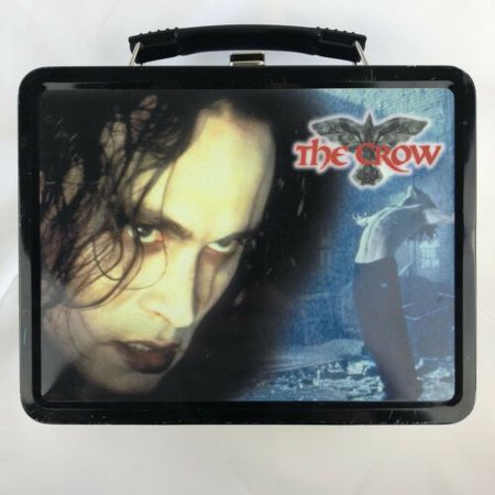 VINTAGE THE CROW Tint Metal Lunch Box | eBay