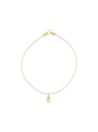Nialaya Jewelry Hamsa Hand Choker Necklace - Farfetch