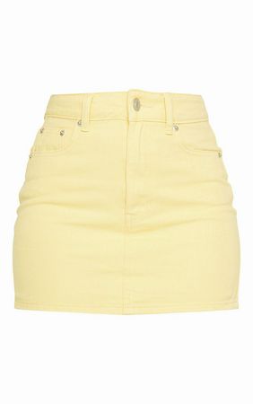 light yellow skirt