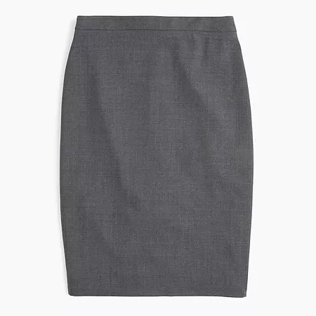 Women's No. 2 Pencil Skirt In Italian Two-Way Stretch Wool - Women's Suit Separates | J.Crew