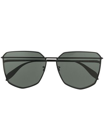 Alexander McQueen Eyewear Piercing Shield Sunglasses - Farfetch