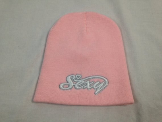 baby pink sexy beanie | Etsy