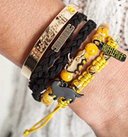 amazon- hufflepuff bracelets