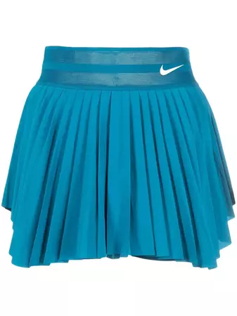 Nike logo-waistband Pleated Tennis Skirt - Farfetch