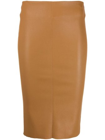 Drome Fitted Midi Skirt