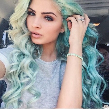 colored hair - Google Search