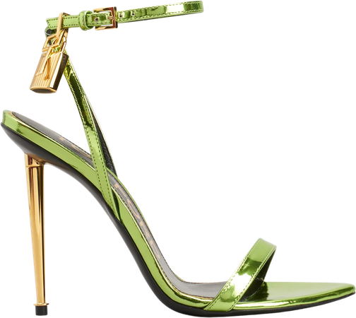 metallic green Tom ford heels