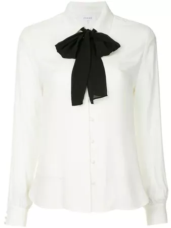 Frame bow tie blouse $285 - Buy AW18 Online - Fast Global Delivery, Price