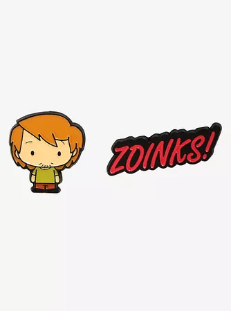 Scooby-Doo Shaggy & Zoinks Enamel Pin Set - BoxLunch Exclusive