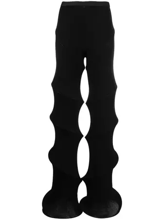 RUI spiral-design high-waisted Trousers - Farfetch