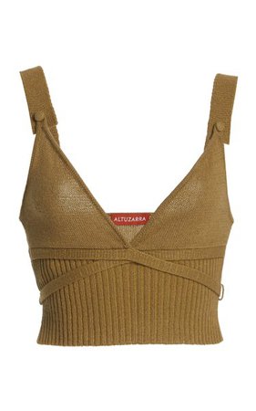 Briallen Cashmere-Cotton Knit Top By Altuzarra | Moda Operandi